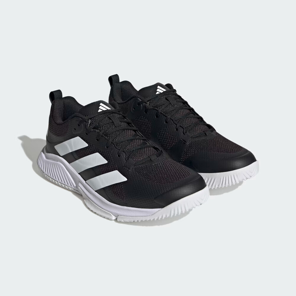 Adidas Court Team Bounce 2.0 HR0609 Men 13D Black White Volleyball Shoes GAL1468